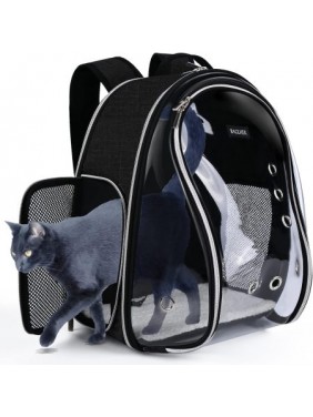 Cat Carrier Backpack Bubble – Airline-Approved Dog Backpack Carrier For Small Pets Puppies Dogs Bunny,Space Capsule Dog Carrier Backpack For Travel Outdoor Hiking Black