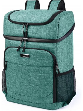 Cooler Backpack 30 Cans Lightweight Insulated Backpack Cooler Leak-Proof,Lightweight Backpack With Cooler For Lunch Picnic Hiking Camping Beach Park Day Trips.